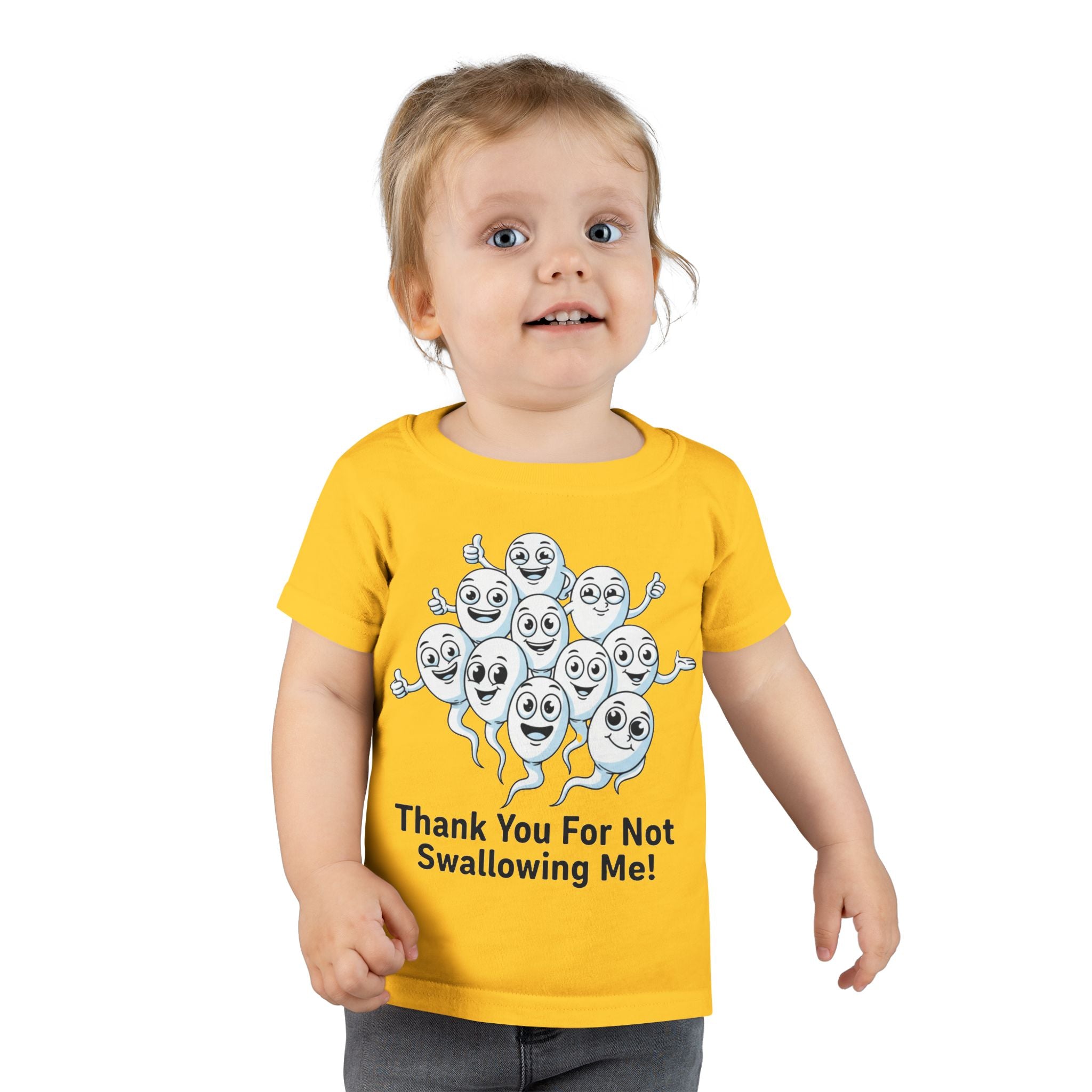 Thank You For Not Swallowing Me – Loud & Inappropriate Toddler T-Shirt