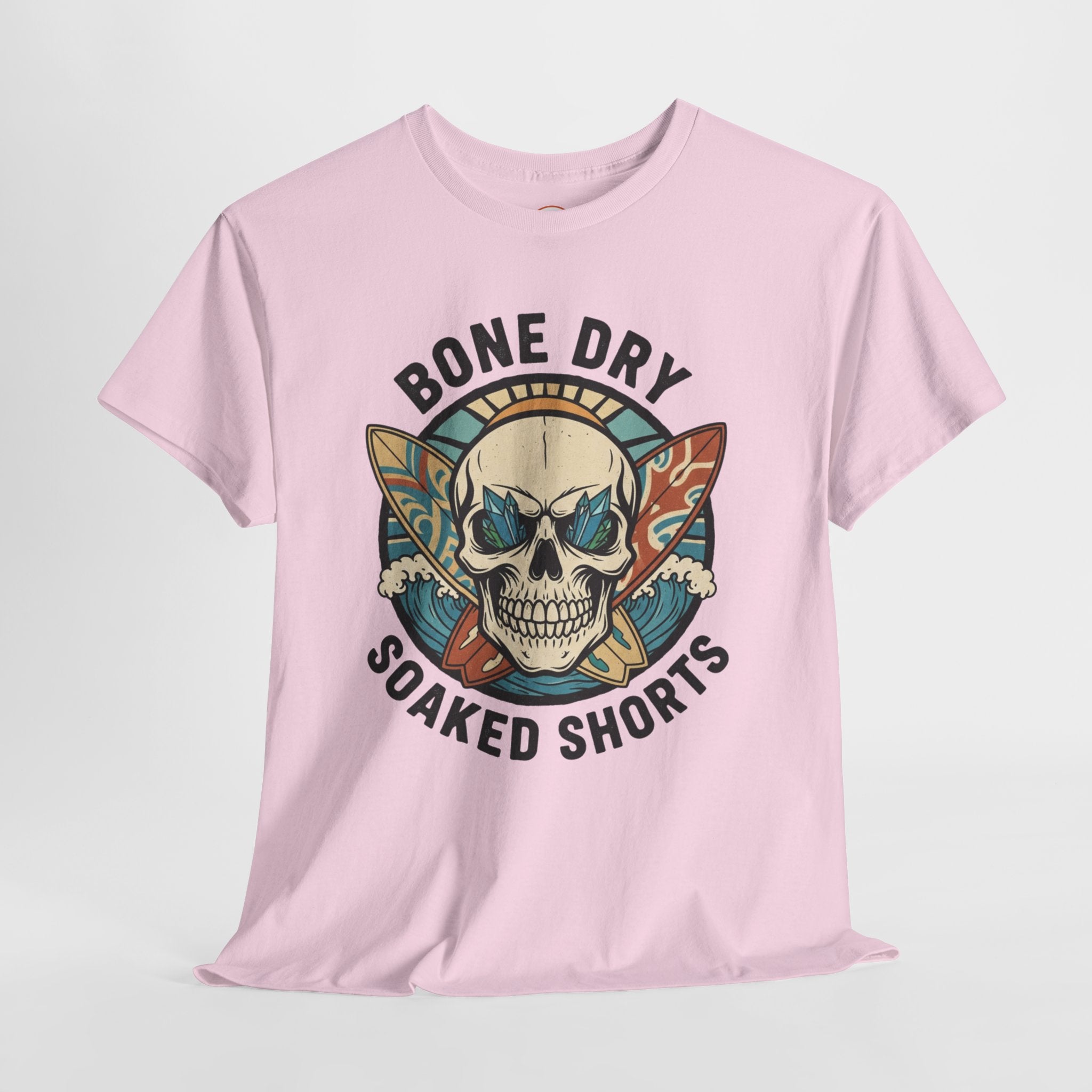 Bone Dry Soaked Shorts Skull T-Shirt – Loud & Cheeky Aussie Surfwear