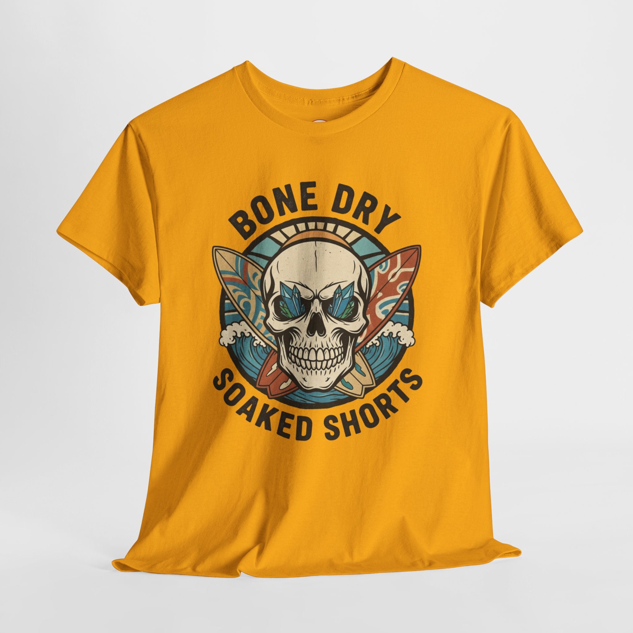 Bone Dry Soaked Shorts Skull T-Shirt – Loud & Cheeky Aussie Surfwear